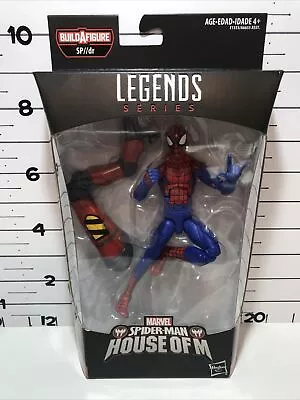 Hasbro Marvel Legends - House Of M Spidey - Spider-Man Wave SP Dr BAF NEW 2017 • $75