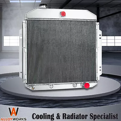 4-Row Aluminum Radiator For 1957 - 1960 Ford F-100 Chevy Configuration • $192.03