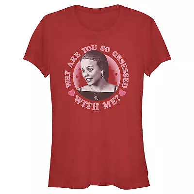 Junior's Mean Girls Valentine's Day Regina George Why Are You So Obsessed With M • $13.99