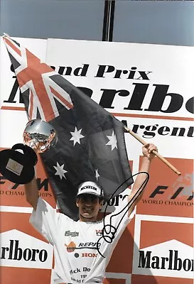 Mick Doohan SIGNED 12x8  Victory Podium Portrait  Argentine GP  1995 • $49.76