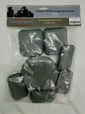 Military Skydex Ballistic Helmet Pad Set  MICH ACH Helmet Replacement Set 7 Pc • $29.99