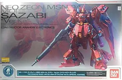 $800.03 • Buy Bandai Premium P Gundam Base Limited Sazabi Ver. Ka Special Coating MG 1/100 Mod
