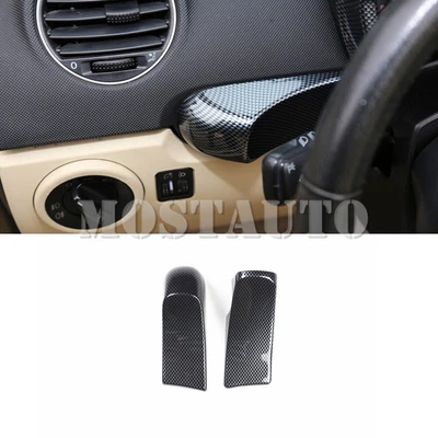 $28.49 • Buy For VW Beetle ABS Carbon Look Driver' Side Dashboard Edge Trim Cover 1998-2010