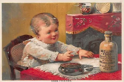 Mellin's Food For Infants And Invalids Early Trade Card Size: 81 Mm X 122 Mm • $12