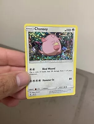 Pokémon TCG - Chansey 10/12 Holo - McDonalds Promos 2018 - Card • $3.99