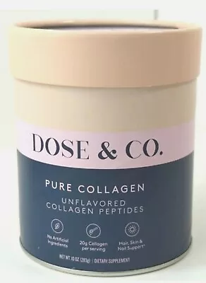 Dose & Co. Pure Collagen Unflavored Collagen Peptides Hair Skin Nail Support • $23.88
