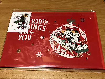 Merry Christmas Mickey And Minnie 3D Pop Up Card Aus Seller Post From Mel • $11