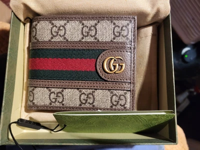 $370 • Buy Gucci Authentic Ophidia Mens Wallet 100% Positive FB!