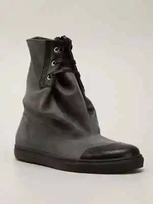 Vivienne Westwood Men's Grey 'Sack' Boots  Size 43 • $150