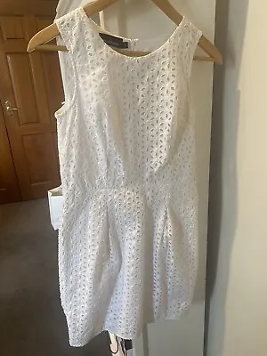 Zimmerman Broderie White Dress • $60