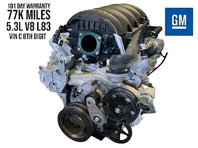 Chevy Silverado 1500 5.3L V8 L83 Engine Motor Assembly 2014 2015 2016 2017 18 19 • $4125