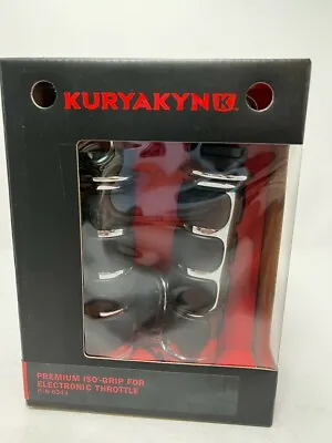 $79.99 • Buy Kuryakyn - 6343 - Premium ISO Grips With Contoured Throttle Boss