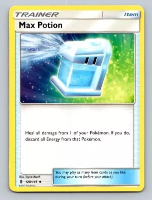 2017 Pokemon Card Guardians Rising Max Potion 128/145 • $1.99