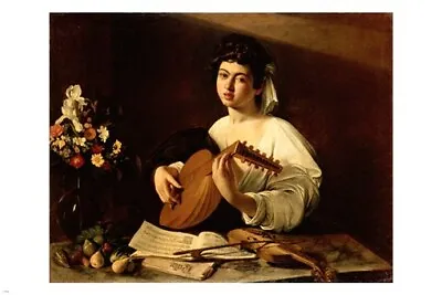 Michelangelo Merisi Da CARAVAGGIO The  LUTE PLAYER 20x30 FINE ART POSTER New • $9.99