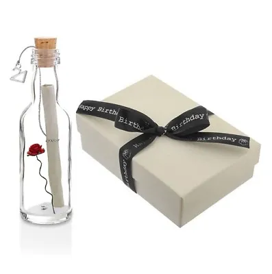 21st Birthday Gifts For Her Personalised Message In A Bottle • £10