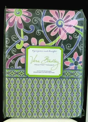 Vera Bradley Journal Organizer Purple Punch Hold That Thought NIP • $15.33