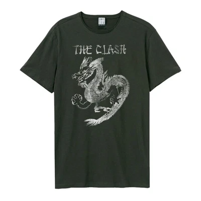£17.24 • Buy Size XL - CLASH - Clash - New Dragon Amplified X Large Vintage Charcoa - U600S