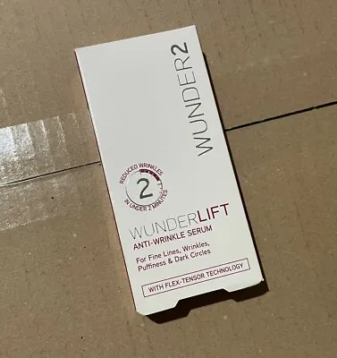 £14.89 • Buy WUNDERLIFT 60 Second Wrinkle Reducer Anti Aging Wrinkle Serum -Wunder2 NewSealed