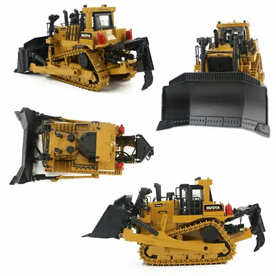 1:50 Bulldozer Construction Equipment Model Diecast Engineering Boys Xmas Toys • £42.99