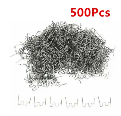 500Pcs Wave Staple Welding Wire Fracture Nail Hot Welders Car Bumper Repair Tool • $12.50