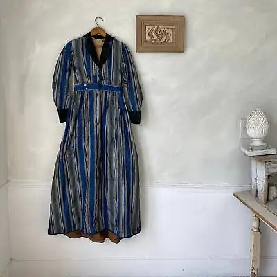 American Woman's Clothing Antique Vintage Victorian Dress Skirt Bodice SILK • $325