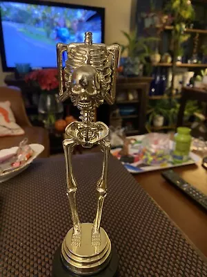 Best Costume Skeleton Trophy Haunted House Carnival Halloween Party Favor Award • $6