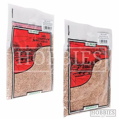 Javis Fine Brown Ballast Chippings Gravel Granite Scenic Model Railway 00 Gauge • £3.76