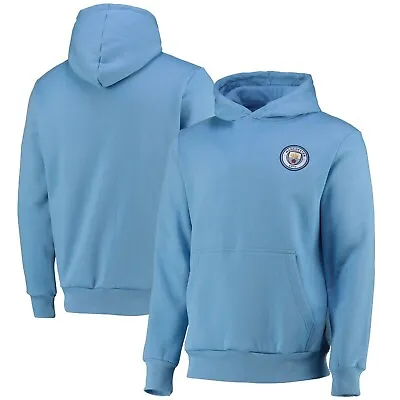 Manchester City Football Hoodie Boys 4 5 Years Kids Hooded Top MCH4 • £14.99