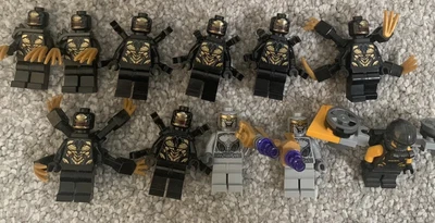 £35 • Buy LEGO Marvel Avengers Genuine Outrider / Chitauri Army Figure Set - 11 Total