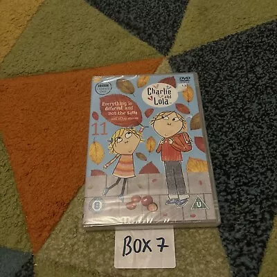 Charlie And Lola Everything Is Different And Not The Same DVD New Sealed • £5.99