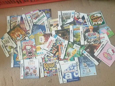 Nintendo DS Manuals With Free Postage • $2.48