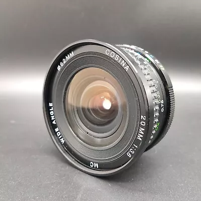 Rare M42 Mount [ MINT ] Cosina MC 20mm F/3.8 SLR MF Wide Angle Lens From JAPAN • $179.99