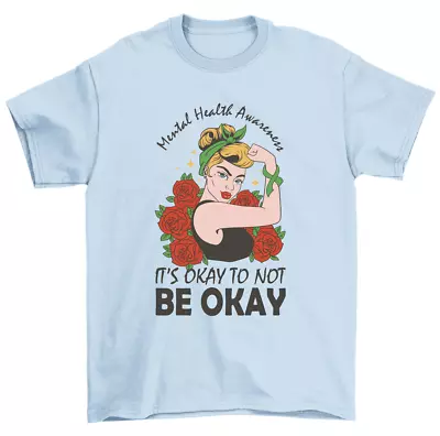 Mental Health Awareness Okay To Not Be Okay T-Shirt Women Unisex • $15.99