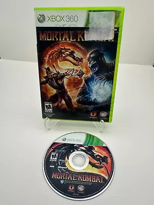 Mortal Kombat (Microsoft Xbox 360 2011) - Tested - Light Scuffs • $12.79