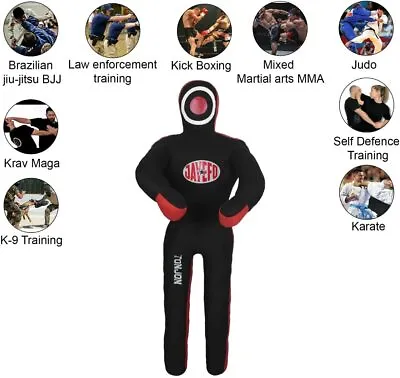 MMA BJJ Jiu Jitsu Grappling DUMMY Submission Punching Bag Judo Karate • £34.99