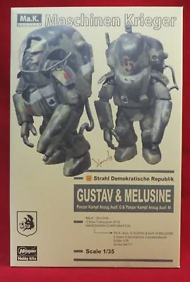 Hasegawa HAS64117 1/35 Maschinen Krieger P.K.A. Ausf.G GUSTAV & Ausf.M MELUSINE • $36