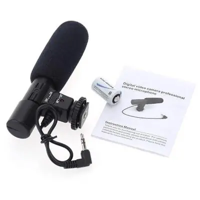 External Video Microphone For DSLR Cameras And Smartphones Camera Microphone • $20.30