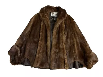 Mink Fur Stole Shawl Lazarus Of Virginia Size Medium  Fine Furs Read Description • $149.99