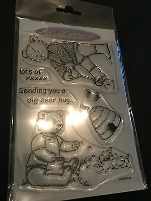 Personal Impressions Everyday Bears Bear Hug Clear Stamps By Lindsay Mason. • £2.50