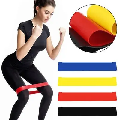Heavy Duty Fabric Resistance Bands For Booty Glutes Hips With NonSlip Hot G5 • $12.82