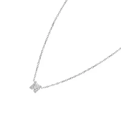 Cartier C De Diamond 0.30ct D/VS1/EX Necklace 18K WG 750 90220015 • $2101.35