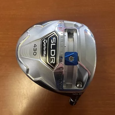 Taylormade SLDR 430 Cc Driver 10.5 Degree RH Head Only With Shaft Tip “MINT” • $50