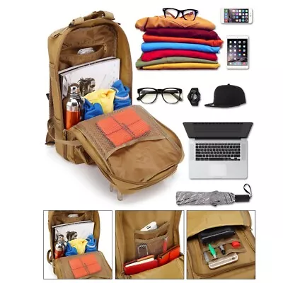 Tactical Backpack MOLLE Backpack Military Bag Army 3 Day Assault Pack Rucksack • $22.59