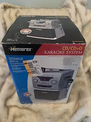 RARE Memorex MKS5012 Karaoke Party Machine W/ Microphone & Original Box • $299.99