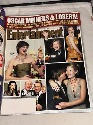 4/7/2000 Entertainment Weekly Magazine Oscar Winners & Losers Issue • $5.99