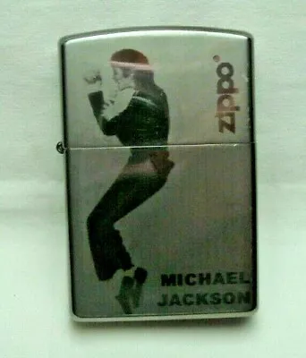 ZIPPO Michael Jackson Lighter 2010 Excellent Condition #365 • $49.99