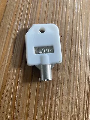 $10 • Buy T-004 1-800 Vending Key WHITE  Fits 1-800, LYPC, V Line