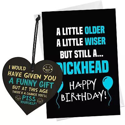 Funny 50th 60th 70th Birthday Gifts For Men Rude Birthday Card For Dad Grandad • £5.99