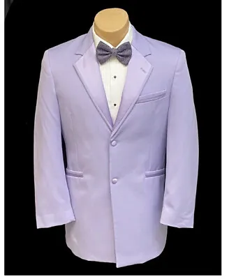 Men's Andrew Fezza Lavender Purple Tuxedo Jacket Retro Spring Wedding Prom • $34.95