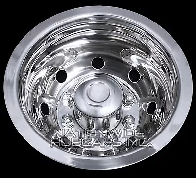 1 REAR Ford E350 E450 Van RV 16  Dual Wheel Simulators Hub Caps Dually Covers • $89.99